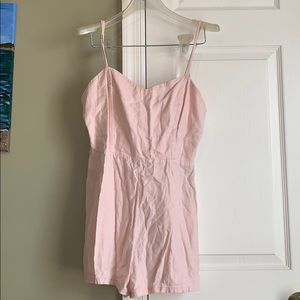 light pink forever 21 romper